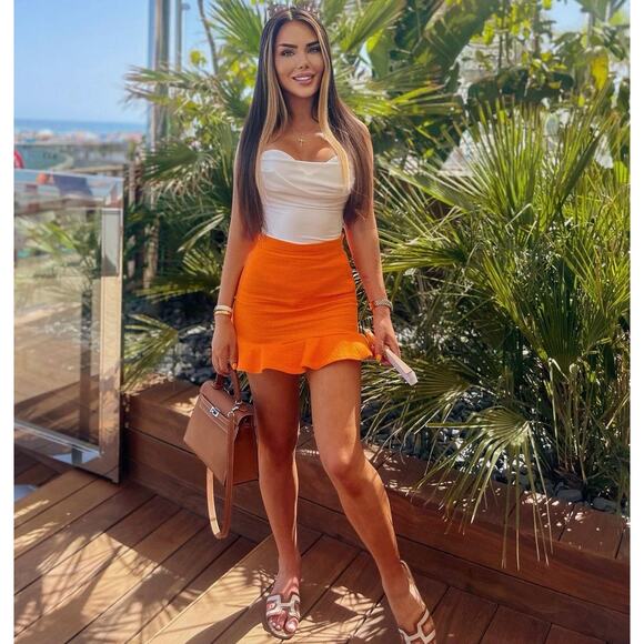 ZARA BLOGGER FAVE!!! High-Waisted Mini Skirt NWT - Picture 7 of 16